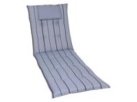 GO-DE Textil Tuinkussen (Stoelkussen voor een ligbed, Blauw) - thumbnail