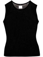 Chanel Pre-Owned 2006 CC tank top - Black - thumbnail