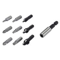 Wolfcraft 2542000 Kegelverzinkboorset 10-delig 8 mm, 10 mm, 12 mm Zeskant schacht 1 set(s) - thumbnail
