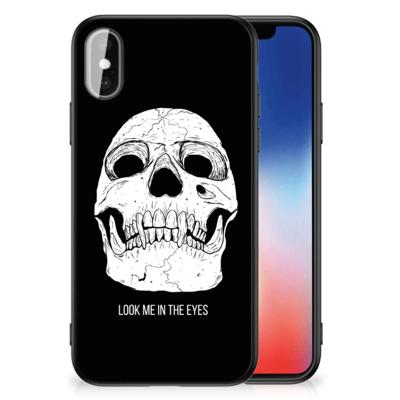 Telefoonhoesje iPhone X | Xs Skull Eyes Telefoonhoesje iPhone X | Xs Skull Eyes