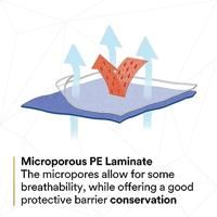 3M 4510L Beschermpak 4510 Maat: L Wit - thumbnail