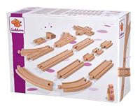 Eichhorn treinrails sporen speelset groot, 44dlg. - thumbnail
