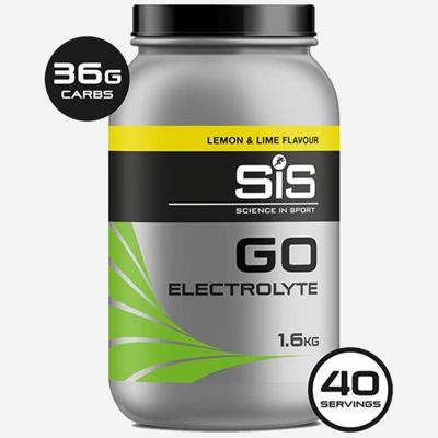SIS Go Energy + Electrolyte Citroen & Limoen 1.6kg SIS Go Energy + Electrolyte Citroen & Limoen 1.6kg