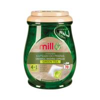 MILL ECO 2k universele wascapsules 2-in-1 groene thee 70 stuks (verpakking van 4 stuks) - thumbnail