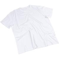 Creativ Company T-shirts, b: 60 cm, afm xx-large, ronde hals, 145 gr, wit, 1 stuk - thumbnail