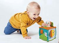 Clementoni Baby Peekaboo Activity Cube - thumbnail