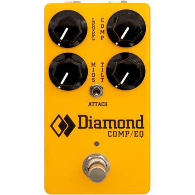 Diamond Pedals Comp / EQ Optical Compressor & Tilt EQ effectpedaal