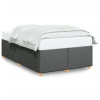 Bedframe zonder matras 120x190 cm stof donkergrijs - thumbnail
