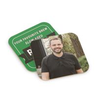 Bierviltjes set met foto - Vierkant - 6 stuks - thumbnail