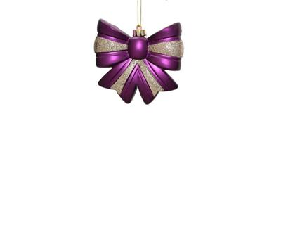 Kerstornament Strik Plastic Assorti 1st