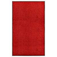 Deurmat wasbaar 90x150 cm rood - thumbnail