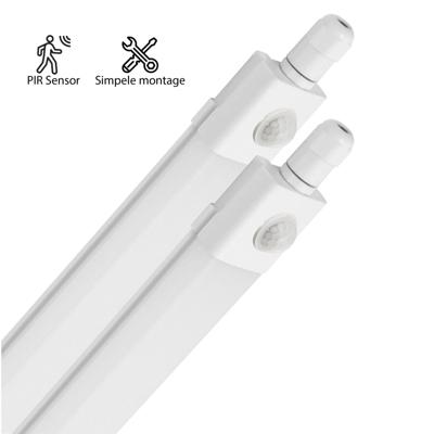 2 PACK - LED's Light LED TL verlichting met sensor 120 cm - Bewegingssensor en bewegingsdetectie - 4100 lm