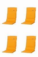 Kussen fiber de luxe Panama goudgeel (4 stuks) Madison - Madison - thumbnail