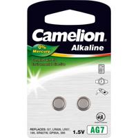 Camelion AG7 LR57 Knoopcel Alkaline 1.5 V 45 mAh 2 stuk(s) - thumbnail