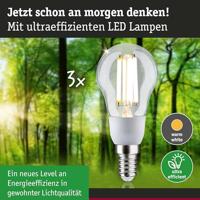 Paulmann 29134 LED-lamp Energielabel A (A - G) E14 2.5 W Warmwit (Ø x h) 45 mm x 100 mm 3 stuk(s) - thumbnail
