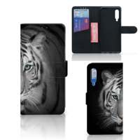 Xiaomi Mi 9 | Telefoonhoesje | Met pasjeshouder | Tijger - thumbnail