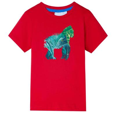 Kindershirt 92 rood Kindershirt 92 rood