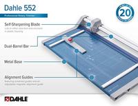 Dahle 552 Rolsnijmachine A3 Aantal paginas A4 80 g/m² (max): 20 vel - thumbnail