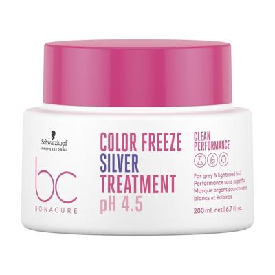 Schwarzkopf BonaCure Clean Performance Color Freeze Silver Treatment pH 4.5 200ml