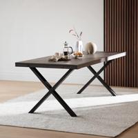 Rowico Home Brooklyn verlengstuk donker eiken voor Brooklyn eettafel - - thumbnail