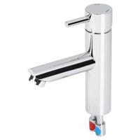 Wastafelmengkraan Differnz Recht Chroom - thumbnail