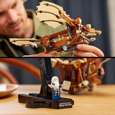 LEGO Icons de vliegmachine van Leonardo da Vinci 10363 - thumbnail