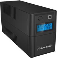 PowerWalker VI 850SE LCD/IEC Line-interactive 0,85 kVA 480 W 4 AC-uitgang(en) - thumbnail