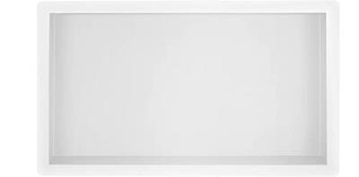 Saqu Shine inbouwnis 60x30x7 cm Mat wit Saqu Shine inbouwnis 60x30x7 cm Mat wit