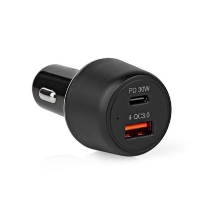 Nedis Autolader | 2x 3.0 A | 48 W | 1 stuks - CCPD30W100BK CCPD30W100BK - thumbnail