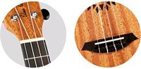Flight Elise Ecklund Signature concert ukelele met gigbag - thumbnail