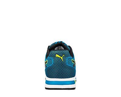 Puma werkschoenen - Blaze Knit - S1P laag - blauw - maat 43