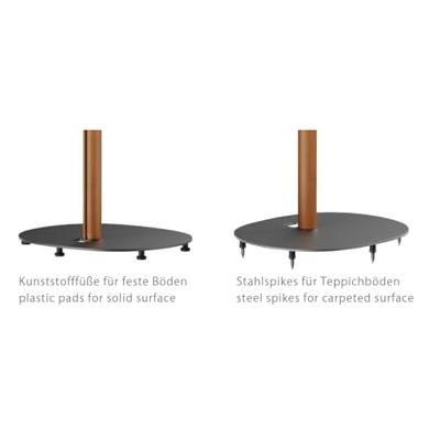 My Wall HS48L Luidsprekerstaander Vloerstandaard Afstand vloer-plafond (max.): 777 mm Zwart/beuk 2 stuk(s) My Wall HS48L Luidsprekerstaander Vloerstandaard Afstand vloer-plafond (max.): 777 mm Zwart/beuk 2 stuk(s)