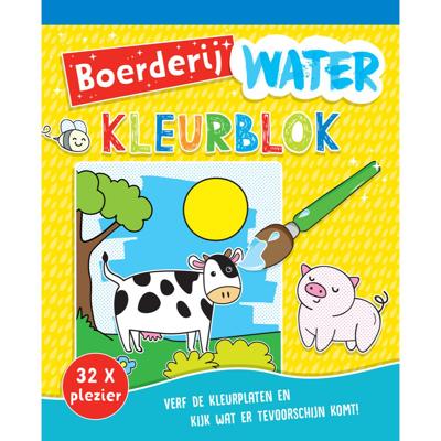 Waterkleurblok Boerderij