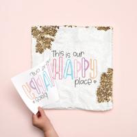 We R Makers • transfer blank sequin pillow case - thumbnail