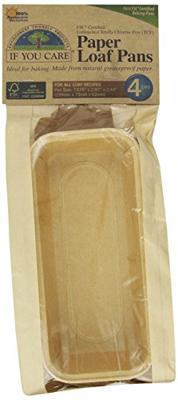 If You Care Brood bakvorm - 4 stuks - fsc ongebleekt If You Care Brood bakvorm - 4 stuks - fsc ongebleekt