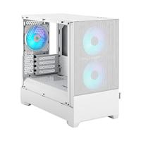 Fractal Design pop mini air rgb midi tower behuizing (wit | 2x usb-a | rgb | window) - thumbnail