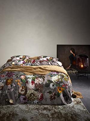 Essenza Fleur Taupe Dekbedovertrek