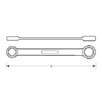 Bahco vonkvrije steeksleutel | NS006-5052 - thumbnail