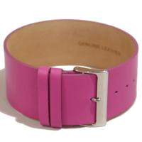 Horlogeband Universeel CCC.1035 / Z035 Leder Roze 28mm - thumbnail