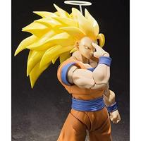 Dragon Ball Z S.H. Figuarts Action Figure SSJ 3 Son Goku 16 cm - thumbnail