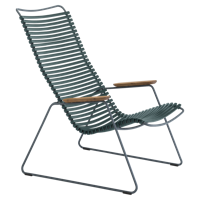 Houe Click loungestoel Pine Green - thumbnail