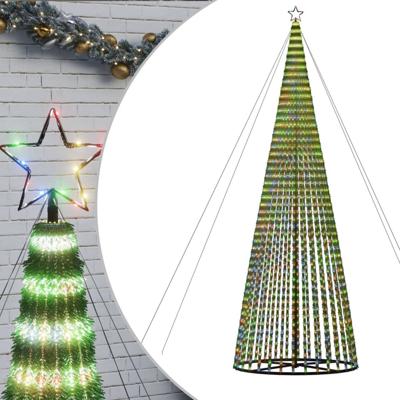 LED-kerstboom 1544 LEDs kleurrijk 500 cm LED-kerstboom 1544 LEDs kleurrijk 500 cm