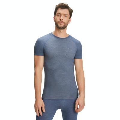 Falke Wool-Tech Light T-shirt Heren Capitain M Falke Wool-Tech Light T-shirt Heren Capitain M