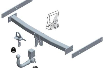 Afneembare trekhaak, BMU kogel 589500