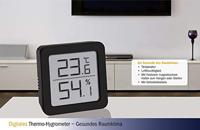 TFA Dostmann Thermo- en hygrometer Zwart - thumbnail