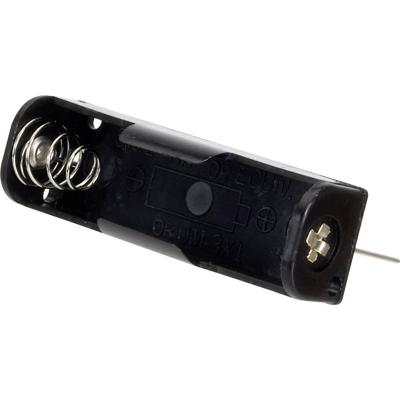 TRU COMPONENTS BH-311-1P Batterijhouder Aantal cellen: 1 AA (penlite) Contactpolen