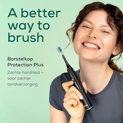 Beurer Bürstenköpfe Prem. Protection Plus 4 St. 10523 Reserve borstels Zwart, Turquoise