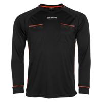 Stanno 429004 Ancona Scheidsrechtershirt l.m. - Black-Shocking Orange - XS - thumbnail