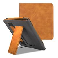 Lunso - Luxe sleepcover stand hoes - Kobo Libra 2 (7 inch) - Bruin - thumbnail