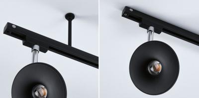 Paulmann System Abhängung 96994 230V-kabelsysteemcomponenten Ophangset Zwart (mat) Paulmann System Abhängung 96994 230V-kabelsysteemcomponenten Ophangset Zwart (mat)